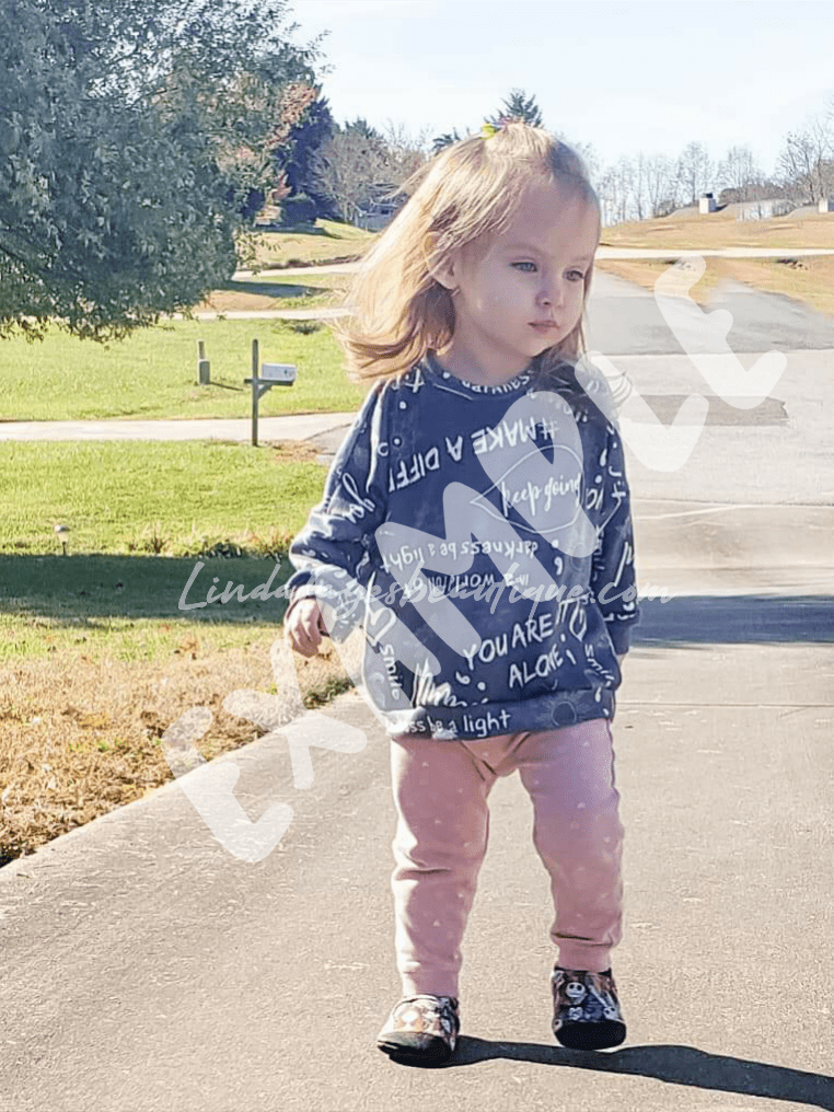 Linda Faye's Beautique Custom Child Oversized Sweater