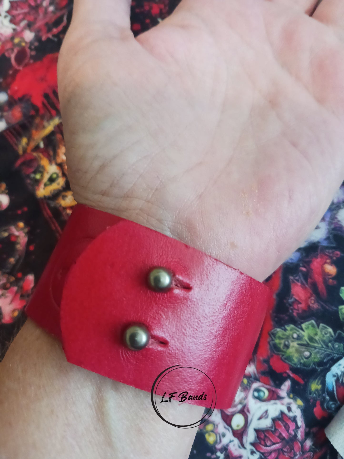 Linda Faye's Beautique Leather The Original-LFBands Red