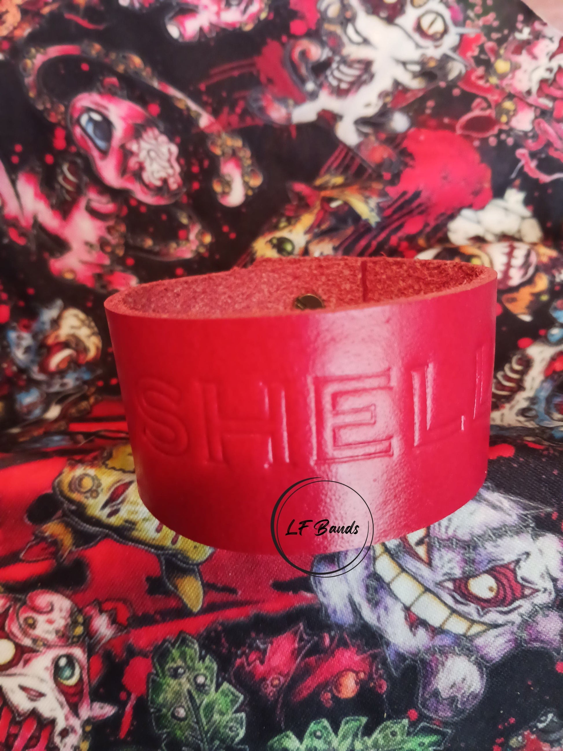 Linda Faye's Beautique Leather The Original-LFBands Red