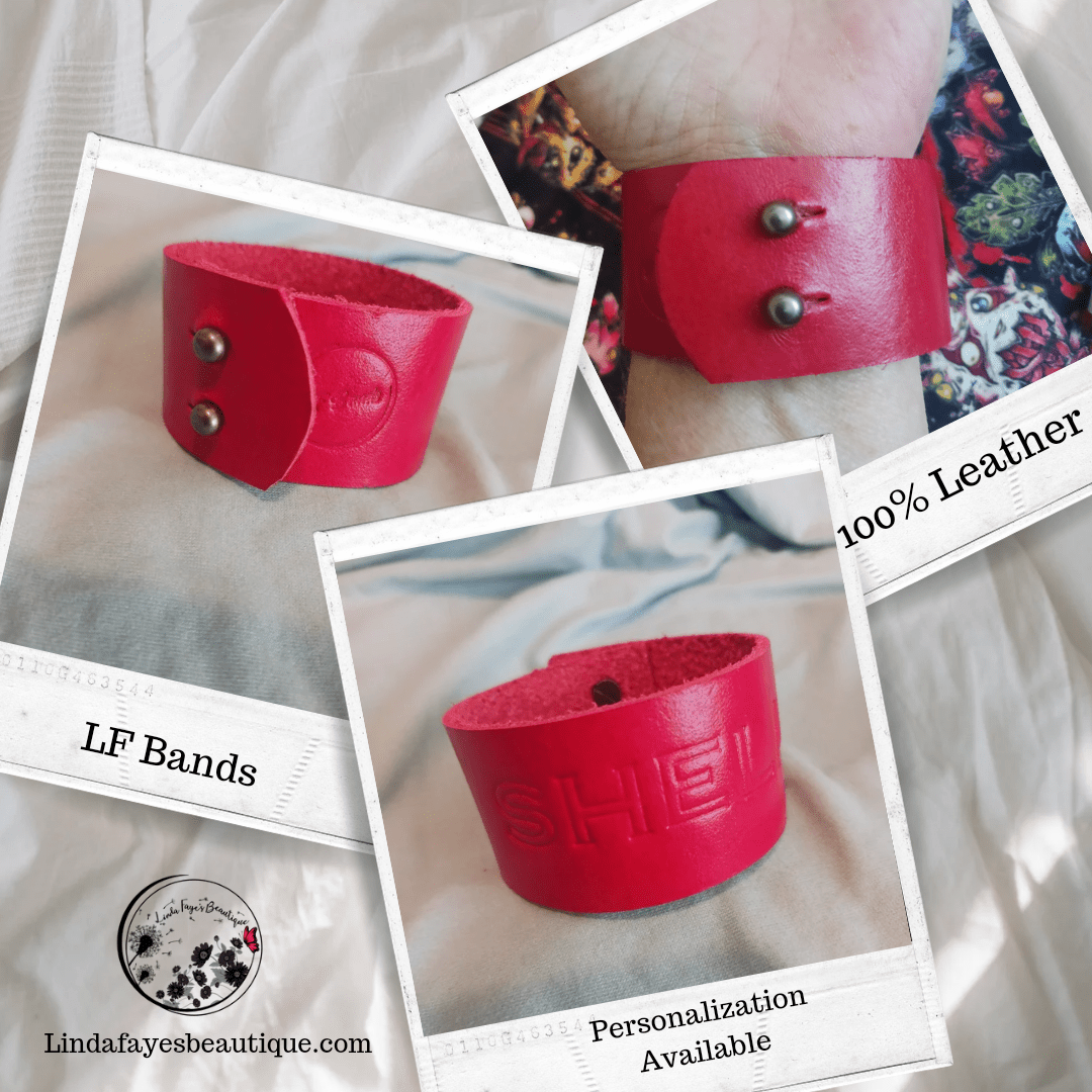 Linda Faye's Beautique Leather The Original-LFBands Red