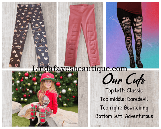 Linda Faye's Beautique MTO Mystery Leggings, Choose your cut